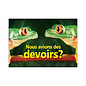 Trend Enterprises Nous avions des devoirs? (French) ARGUS Poster