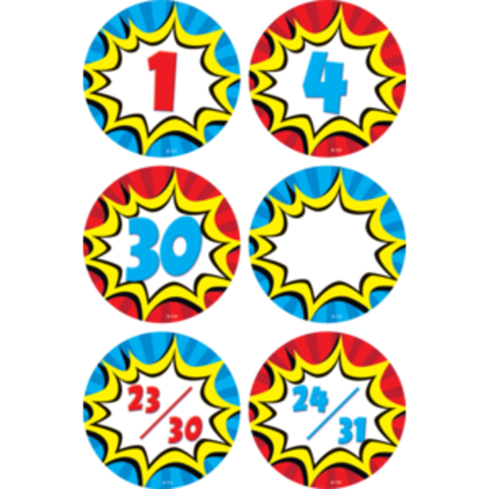Teacher Created Resources Superhero Calendar Days [TCR5589]