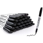 Dabo&Shobo Dabo&Shobo Dry Erase Markers 80 Count, Black, Chisel Tip [B08H1SKB3B]
