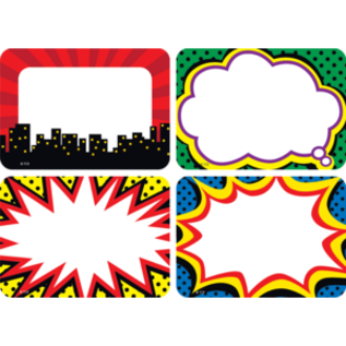 Teacher Created Resources Superhero Name Tags/Labels - Multi Pack