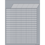 Teacher Created Resources Gray Incentive Write-On/Wipe-Off Chart 17x22 [TCR7920]