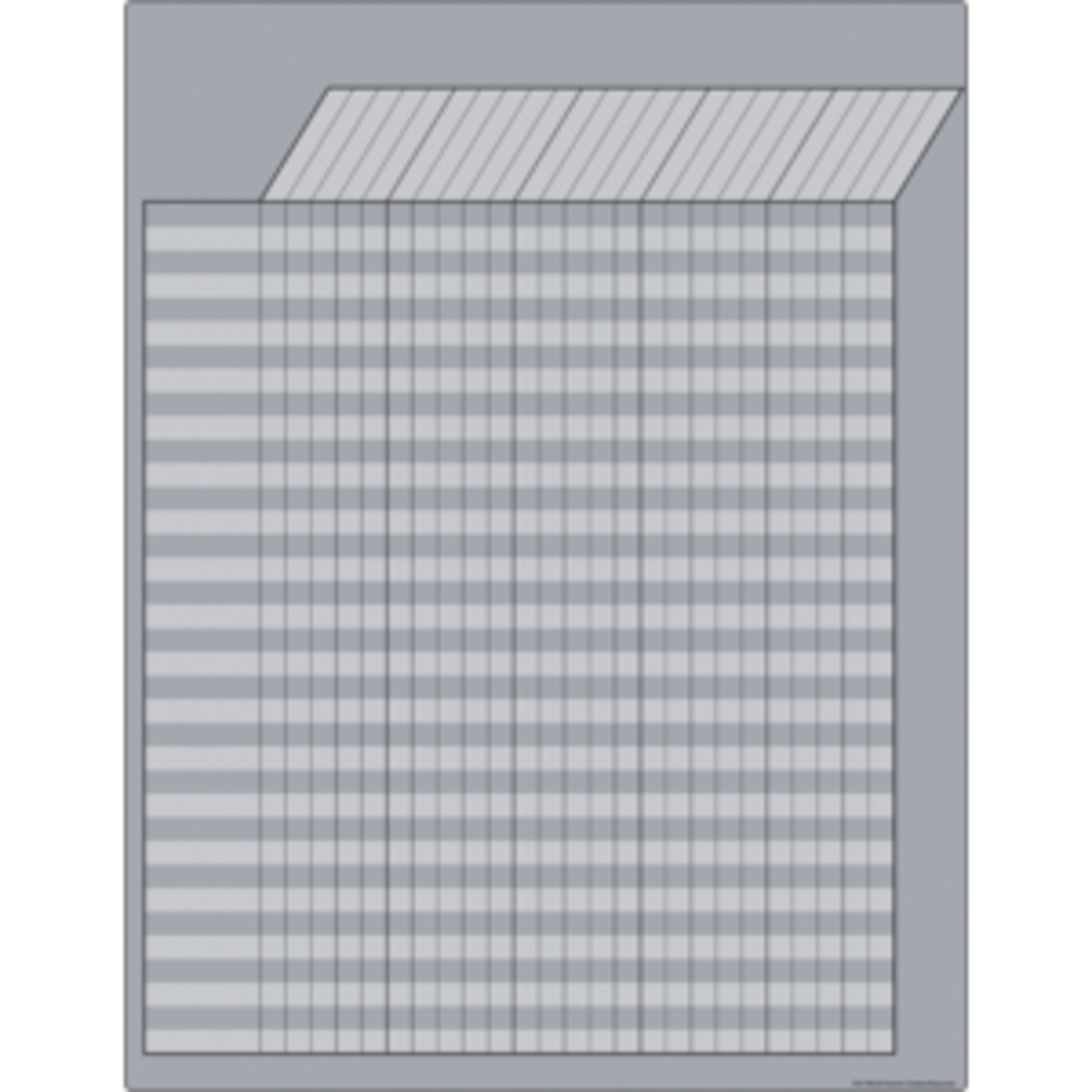 Teacher Created Resources Gray Incentive Write-On/Wipe-Off Chart 17x22 [TCR7920]