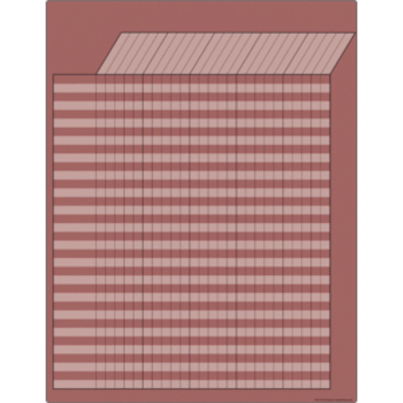 Teacher Created Resources Deep Rose Incentive Write-On/Wipe-Off Chart 17x22 [TCR7923]