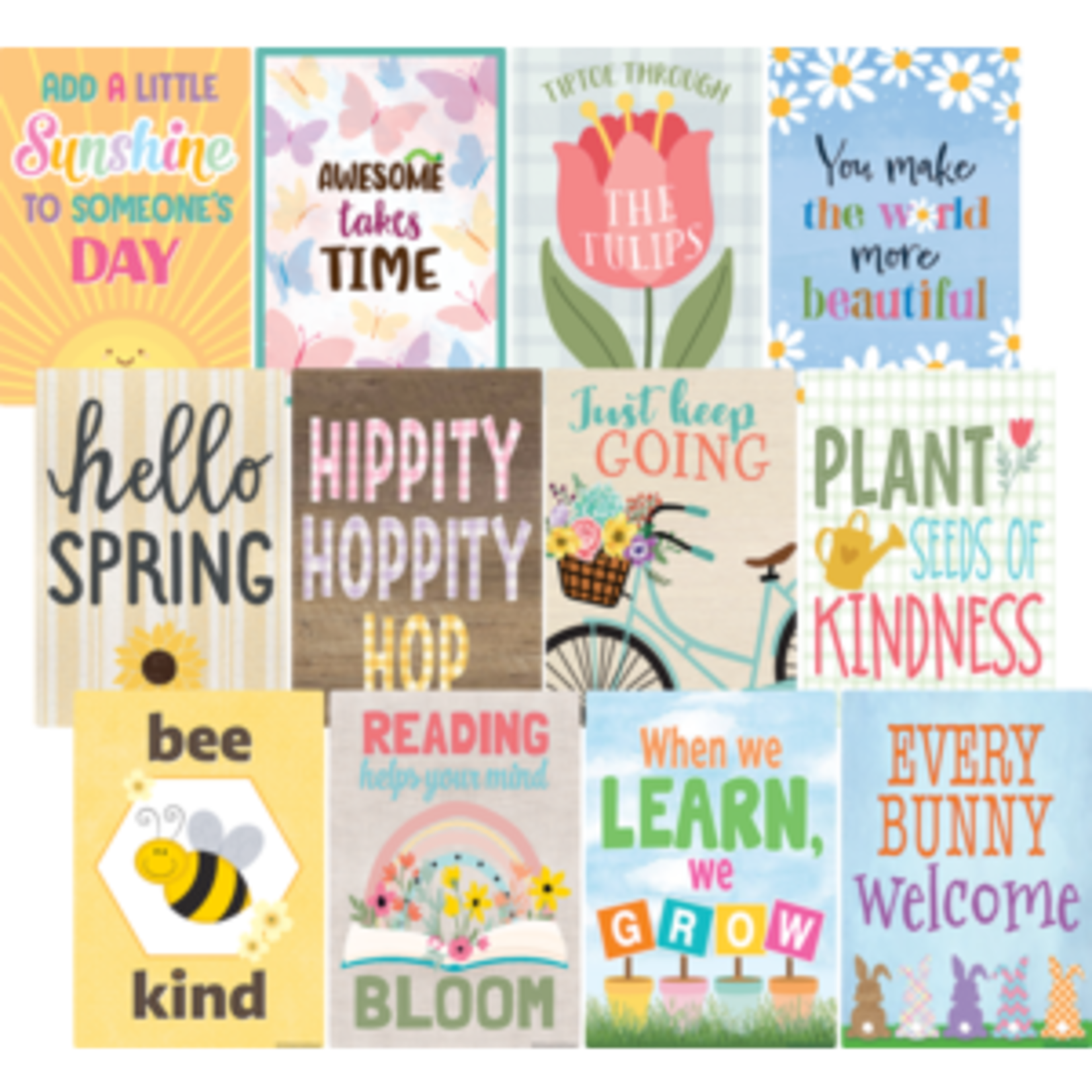 Teacher Created Resources Spring Small Poster Pack [TCR6111]