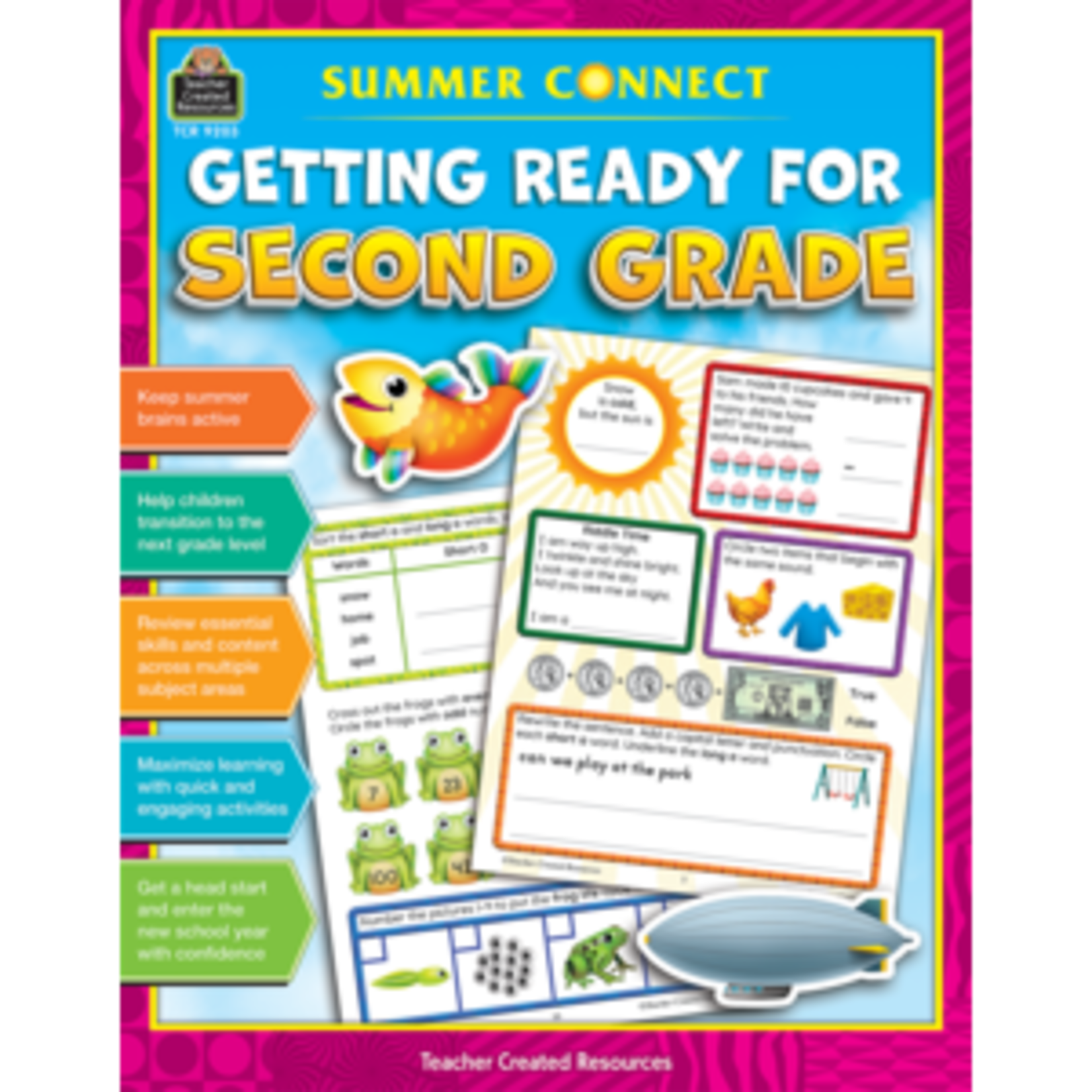 Teacher Created Resources Summer Connect: Getting Ready for Second Grade [TCR9203]