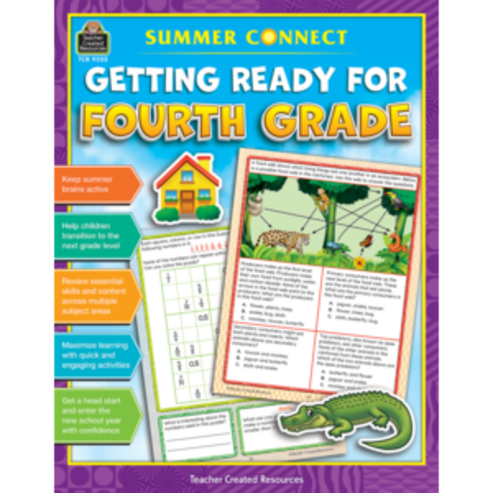 Teacher Created Resources Summer Connect: Getting Ready for Fourth Grade [TCR9205]