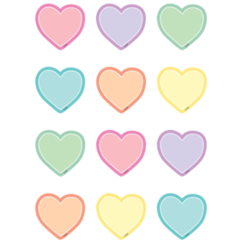 Teacher Created Resources Pastel Pop Hearts Mini Accents