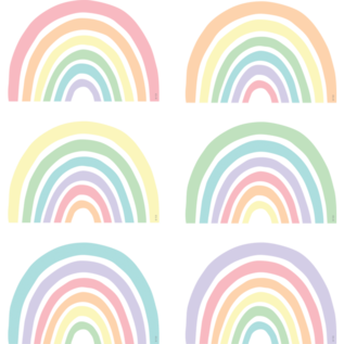 Teacher Created Resources Pastel Pop Rainbows Accents
