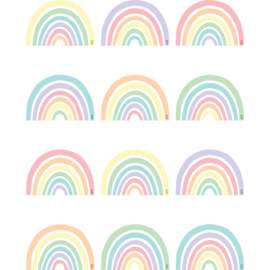 Teacher Created Resources Pastel Pop Rainbows Mini Accents