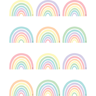 Teacher Created Resources Pastel Pop Rainbows Mini Accents
