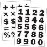 Teacher Created Resources Black Numbers Stickers [TCR3558]