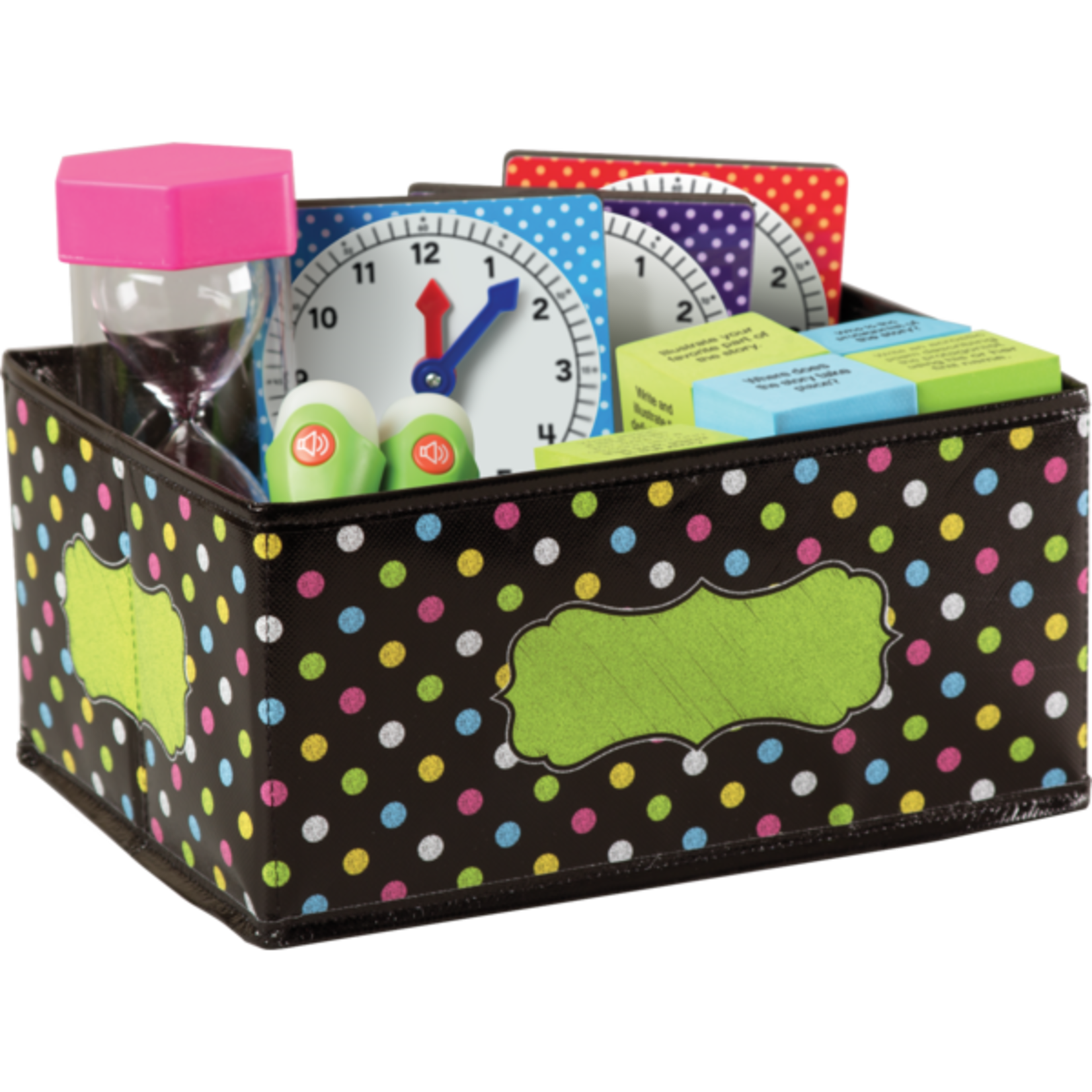 Teacher Created Resources Chalkboard Brights Small Storage Bin [TCR20764]