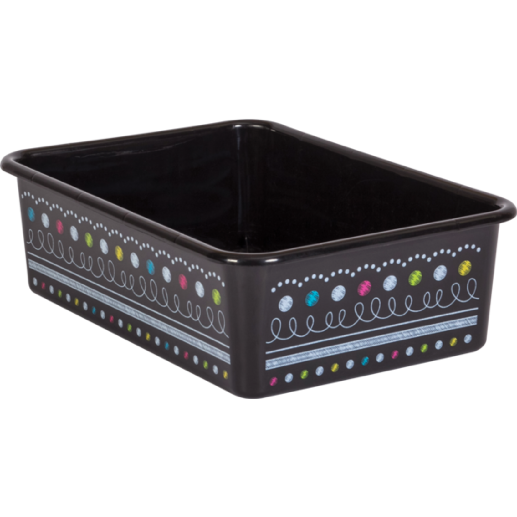 Teacher Created Resources Chalkboard Brights Large Plastic Storage Bin [TCR20901]
