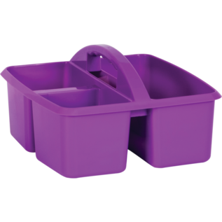 Teacher Created Resources Purple Plastic Storage Caddy