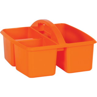 Teacher Created Resources Orange Plastic Storage Caddy