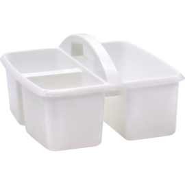 Teacher Created Resources White Plastic Storage Caddy