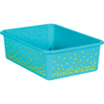 Teacher Created Resources Teal Large Plastic Storage Bin