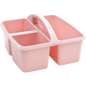 Teacher Created Resources Light Pink Plastic Storage Caddy