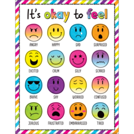Teacher Created Resources Brights 4Ever It’s Okay to Feel Chart