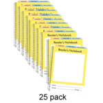 HEINEMANN Reader's Notebook:Primary (K-2) (5-pack) By Irene Fountas, Lesley University, Gay Su Pinnell, The Ohio State University [9780325053615]