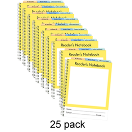 HEINEMANN Reader's Notebook:Primary (K-2) (5-pack) By Irene Fountas, Lesley University, Gay Su Pinnell, The Ohio State University