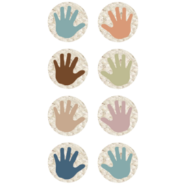 Teacher Created Resources Everyone is Welcome Helping Hands Mini Stickers