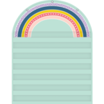 Teacher Created Resources Oh Happy Day Rainbow Die Cut 7 Pocket Chart (28" x 36") [TCR20100]