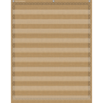 Teacher Created Resources Burlap 10 Pocket Chart [TCR20839]