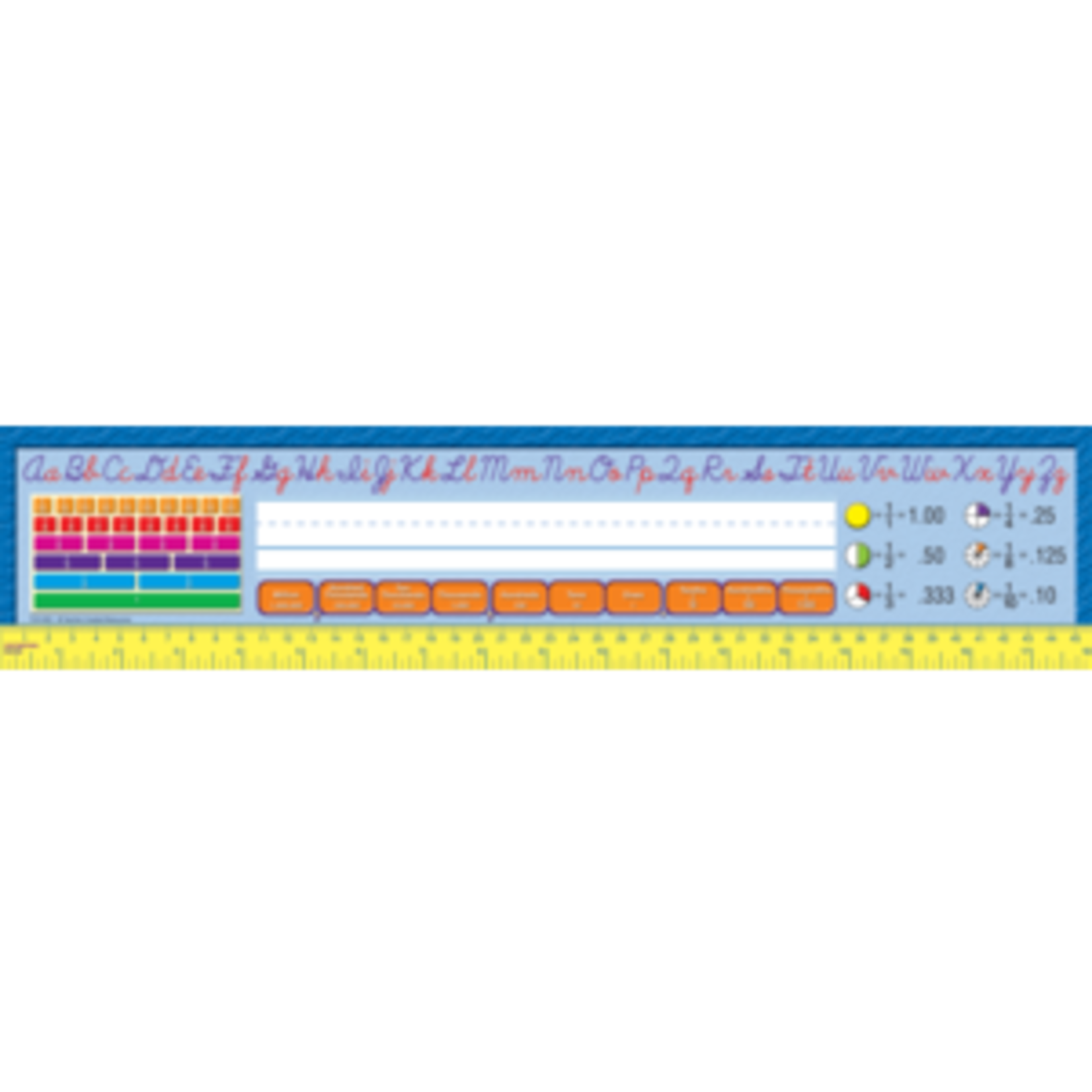 Teacher Created Resources Cursive Writing 2 Super Jumbo Name Plates [TCR4301]