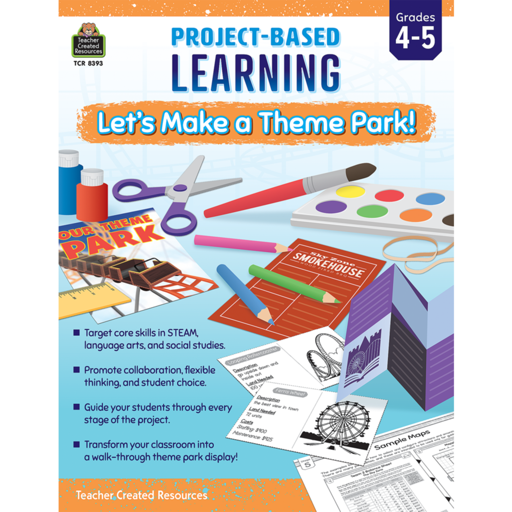 Teacher Created Resources Project Based Learning: Letâ€™s Make a Theme Park [TCR8393]