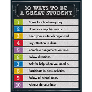 Carson-Dellosa Publishing Group 10 WAYS TO BE A GOOD STUDENT