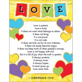 Carson-Dellosa Publishing Group The Love Verses Chart