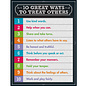 Carson-Dellosa Publishing Group 10 GREAT WAYS TO TREAT OTHERS chart
