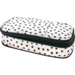 Teacher Created Resources Black Painted Dots on White Pencil Case [TCR6124]