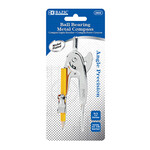 BAZIC BAZIC Metal Ball Bearing Compass w/ #2 Wood Pencil [2805]
