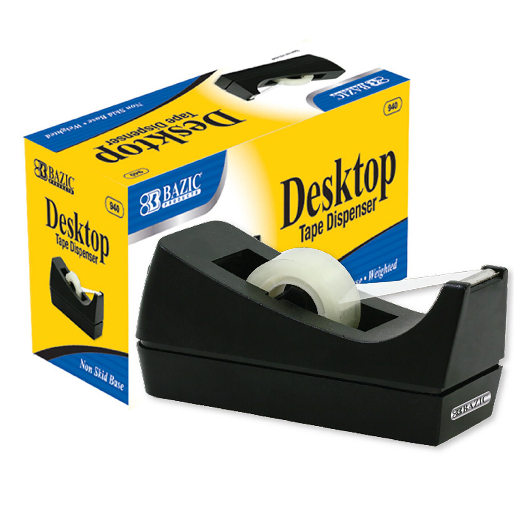 BAZIC BAZIC 1IN Core Desktop Tape Dispenser [940]