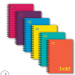 iSCHOLAR IQ BOLD FAT BOOK NOTEBOOK 5.5″ X 4″ [55200]
