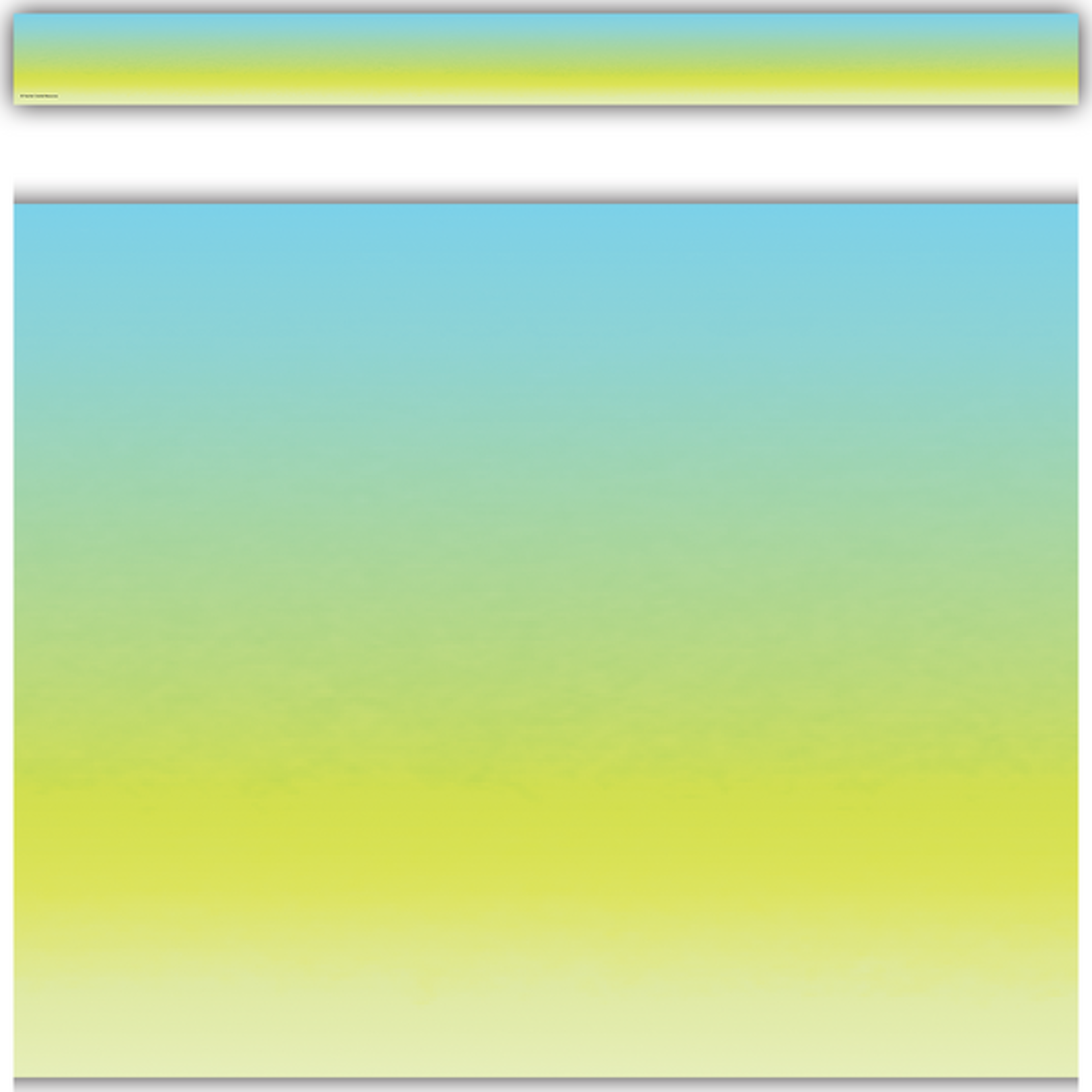 Teacher Created Resources Aqua and Lime Color Wash Straight Border Trim [TCR3931]