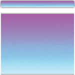 Teacher Created Resources Purple and Blue Color Wash Straight Border Trim [TCR3932]