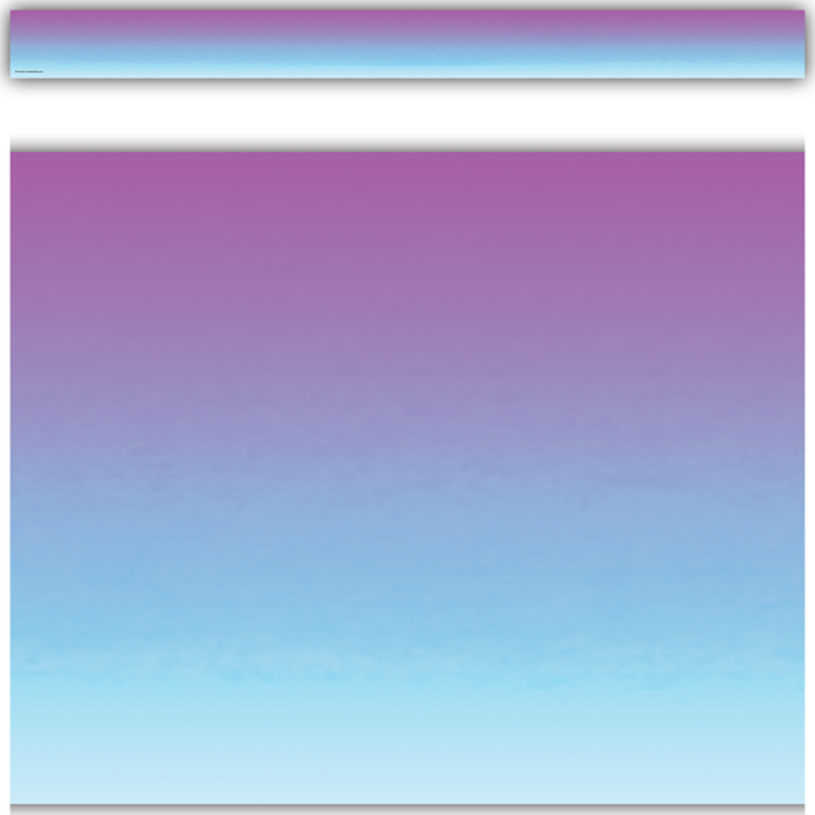 Teacher Created Resources Purple and Blue Color Wash Straight Border Trim [TCR3932]