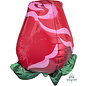 22" Red Rose Bud Balloon