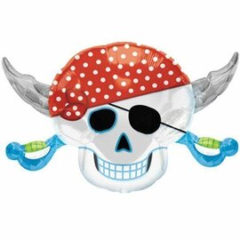 Pirate Party 28 Inch  Large Mylar Shape Balloon