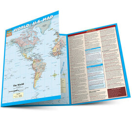 QuickStudy QuickStudy | WORLD AND U.S. MAP