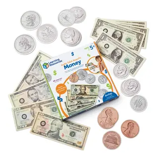 Learning Resources Double-sided Magnetic Money