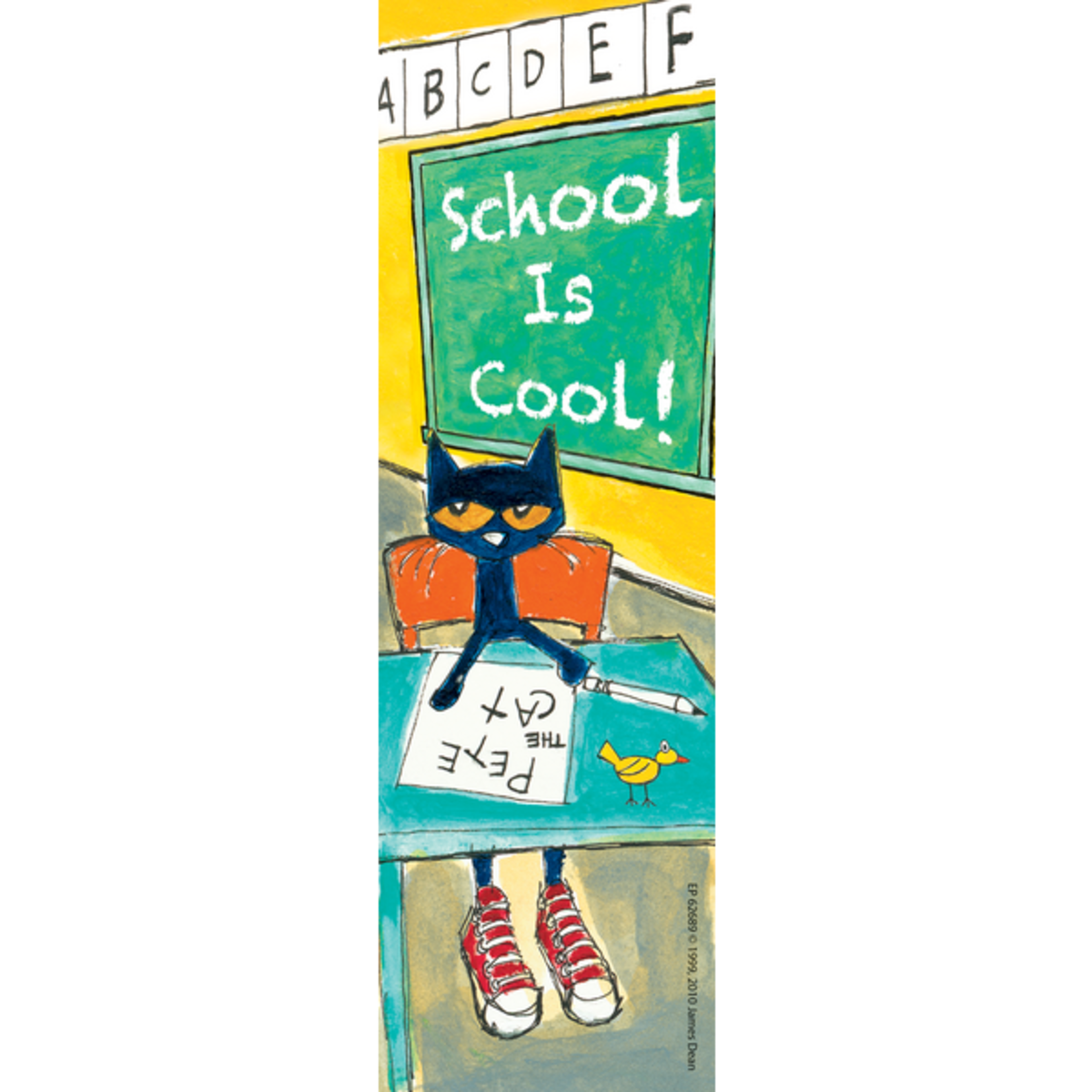Teacher Created Resources Pete the Cat School is Cool Bookmarks [TCR62689]