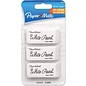 PAPERMATE Paper Mate 70624 White Pearl Eraser, 3 Pack