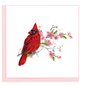 QUILLING CARDS, INC Quilled Cardinal & Cherry Blossom Greeting Card