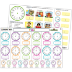 Teacher Created Resources Time Learning Mat [TCR21023]