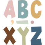 Teacher Created Resources Everyone is Welcome 7" Fun Font Letters [TCR70101]