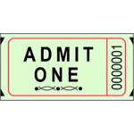 MAYFLOWER DISTRIBUTING Single Ticket Roll 2000 Tickets Green [101-G]